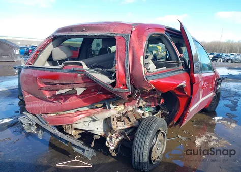 2001 Chrysler Voyager Lx из США, поврежденный, VIN 1C4GJ453X1B198677